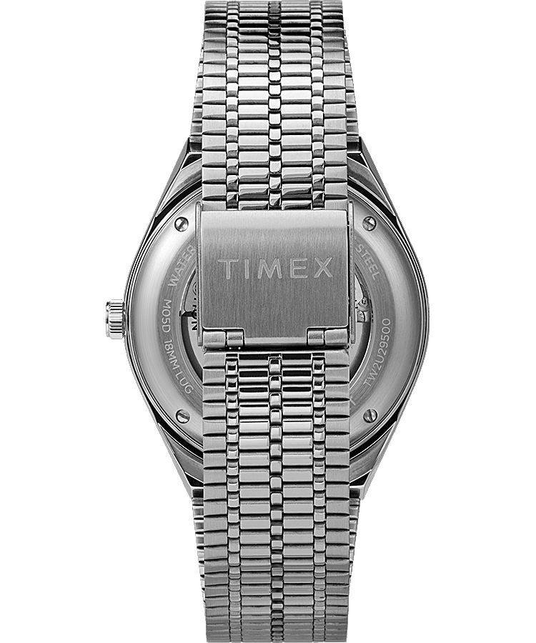 Montres Automatiques Timex M79 40mm Stainless Steel  Grise Noir Homme|IIQU-89207605