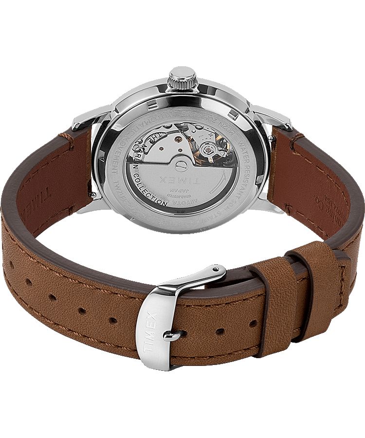 Montres Automatiques Timex Marlin? California Dial 40mm Cuir  Marron Homme|IGCF-33286210