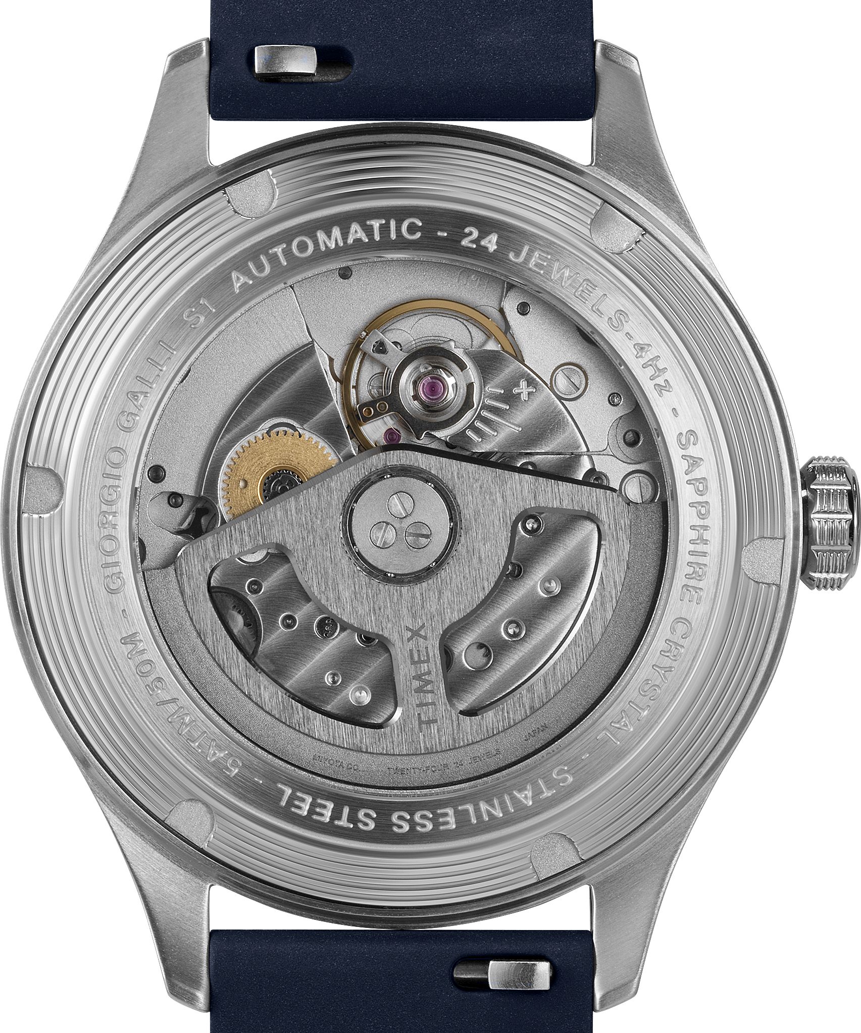 Montres Automatiques Timex Giorgio Galli S1 38mm  Bleu Homme|GRBK-66025265