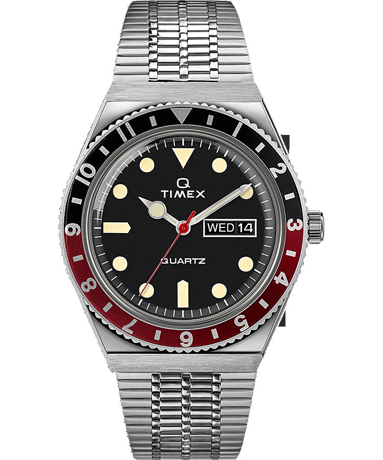 Montres Inspirées Des Plongeurs Timex Reissue 38mm Stainless Steel  Grise Noir Rouge Homme|SHFU-61200047