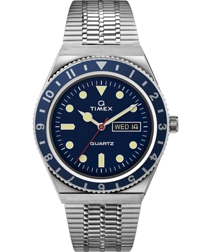 Montres Inspirées Des Plongeurs Timex Reissue 38mm Stainless Steel  Grise Bleu Homme|IDSH-06351426