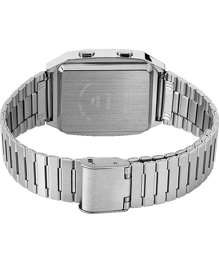 Montres Numériques Timex Reissue LCA 32.5mm Stainless Steel  Grise Homme|PNXJ-52494930