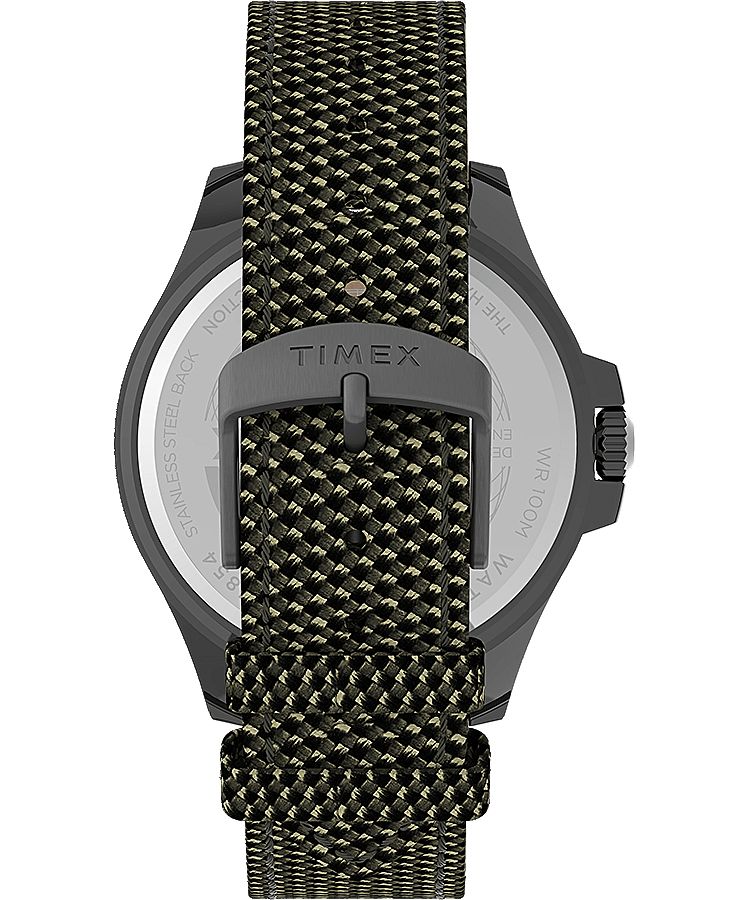 Montres Inspirées Des Plongeurs Timex Harborside Coast 43mm Fabric  Vert Homme|WTQC-97616185