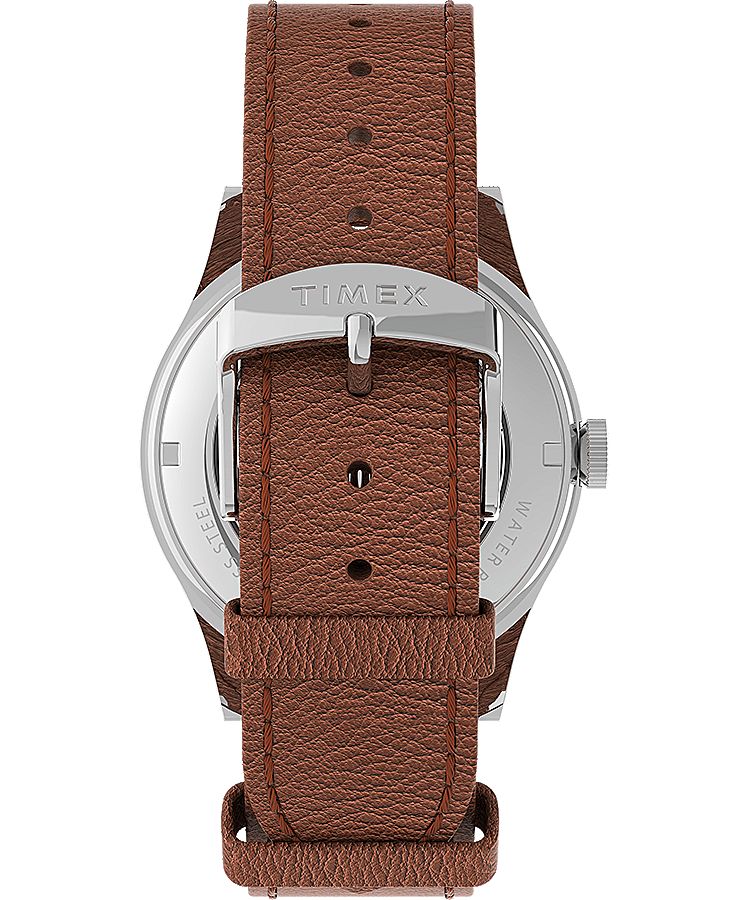 Montres En Cuir Timex Waterbury Traditional 39mm  Marron Bleu Homme|UVAE-02034104