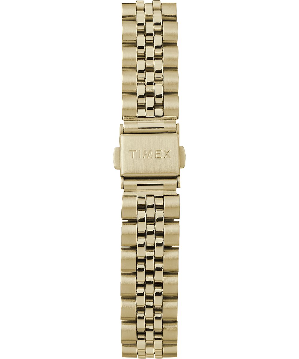 Montres Bracelet Timex Waterbury Traditional 34mm Stainless Steel  Doré Noir Femme|FLED-88163606