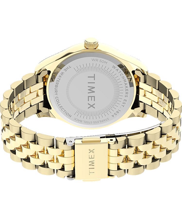 Montres Bracelet Timex Waterbury Legacy 34mm Stainless Steel  Doré Femme|VEAC-27601215