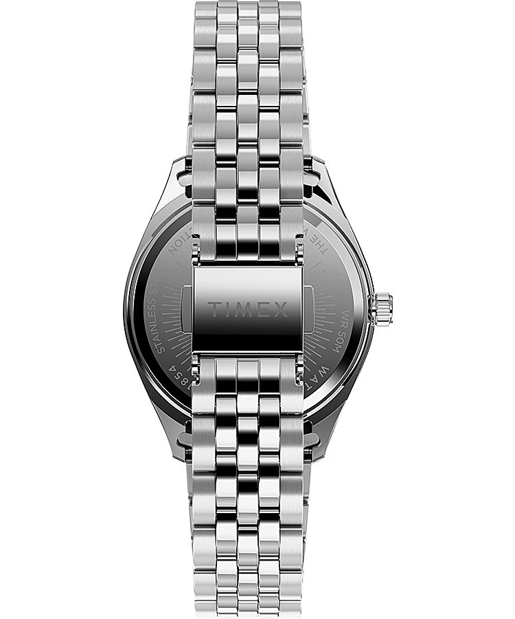 Montres Bracelet Timex Waterbury Legacy Boyfriend 36mm Stainless Steel  Grise Blanche Femme|YGJM-77668064