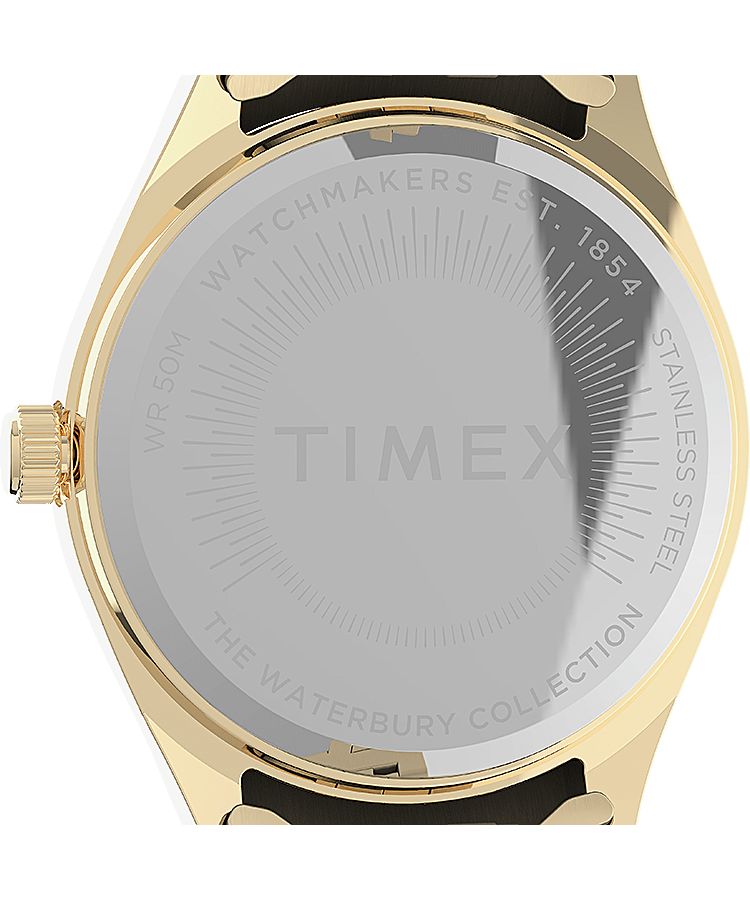 Montres Bracelet Timex Waterbury Legacy Boyfriend 36mm Stainless Steel  Doré Femme|ZIOS-58212249