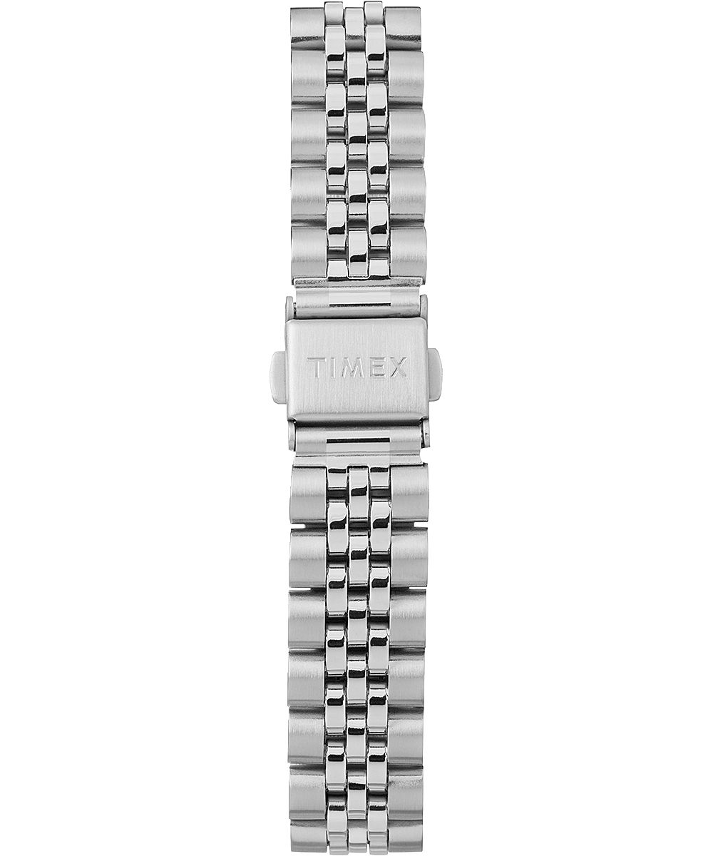 Montres Bracelet Timex Waterbury Traditional 34mm Stainless Steel  Grise Blanche Femme|XPEM-60608279