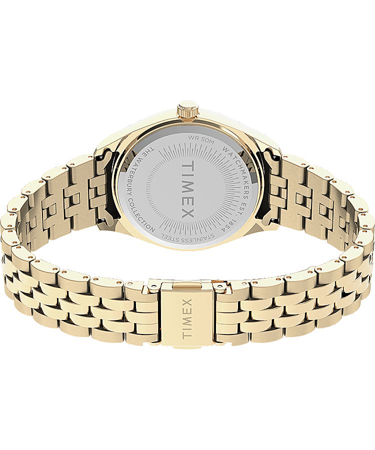 Montres Bracelet Timex Waterbury Legacy Boyfriend 36mm Stainless Steel  Doré Femme|ZIOS-58212249