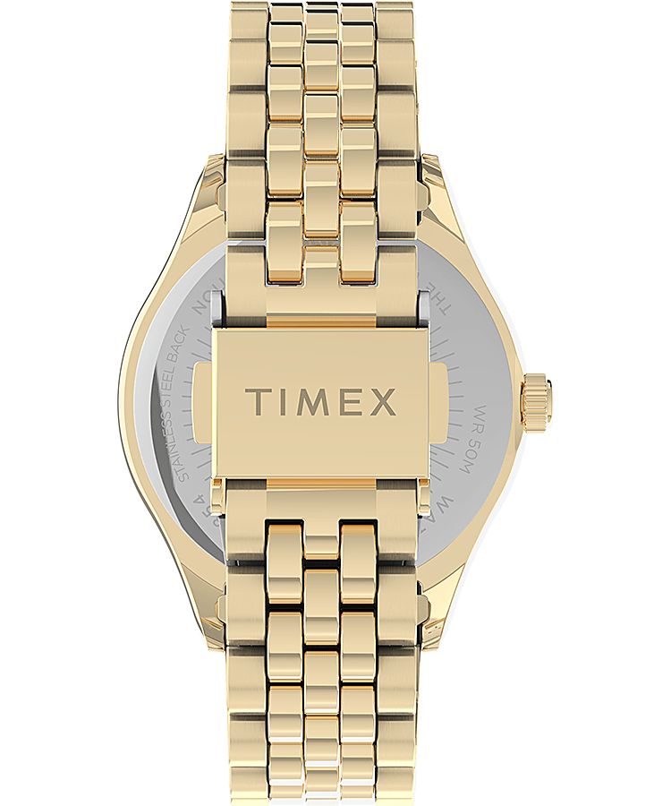 Montres Bracelet Timex Waterbury Legacy 34mm Stainless Steel  Doré Femme|OFDC-82520862