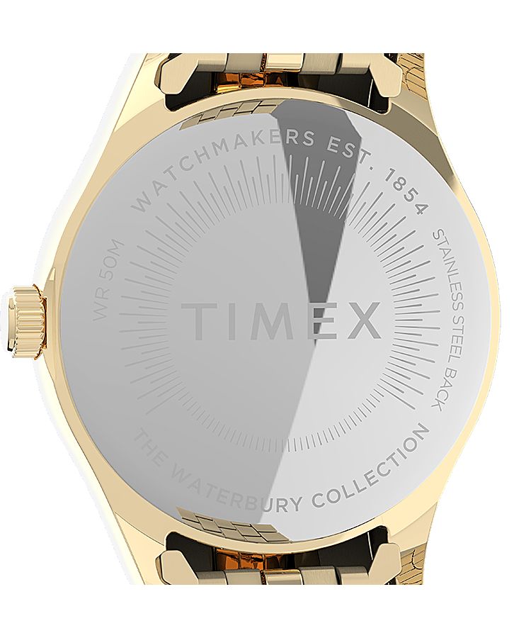 Montres Bracelet Timex Waterbury Legacy 34mm Stainless Steel  Doré Femme|OFDC-82520862