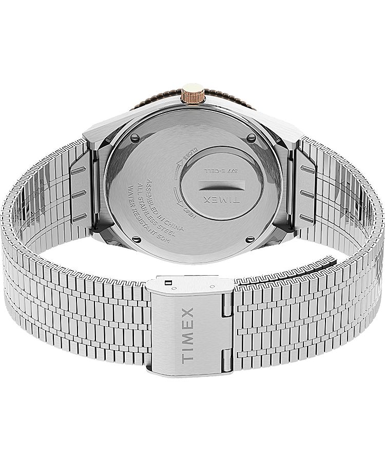 Montres Bracelet Timex 36mm Stainless Steel  Grise Argent Femme|MNOW-39243997