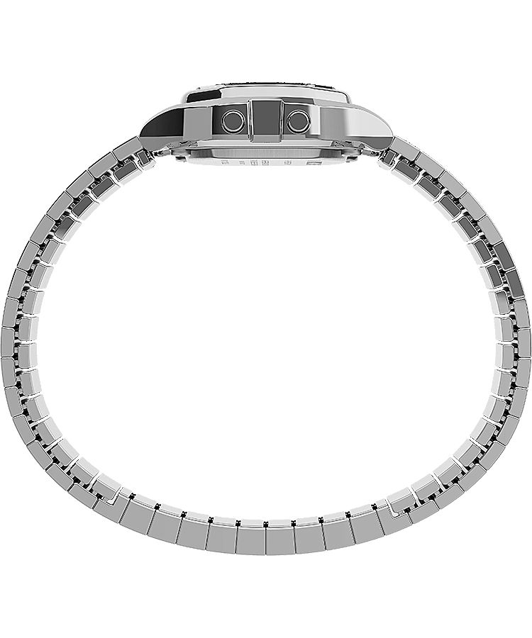 Montres Numériques Timex T80 Mini 27mm Stainless Steel  Argent Grise Femme|DIGG-14483887