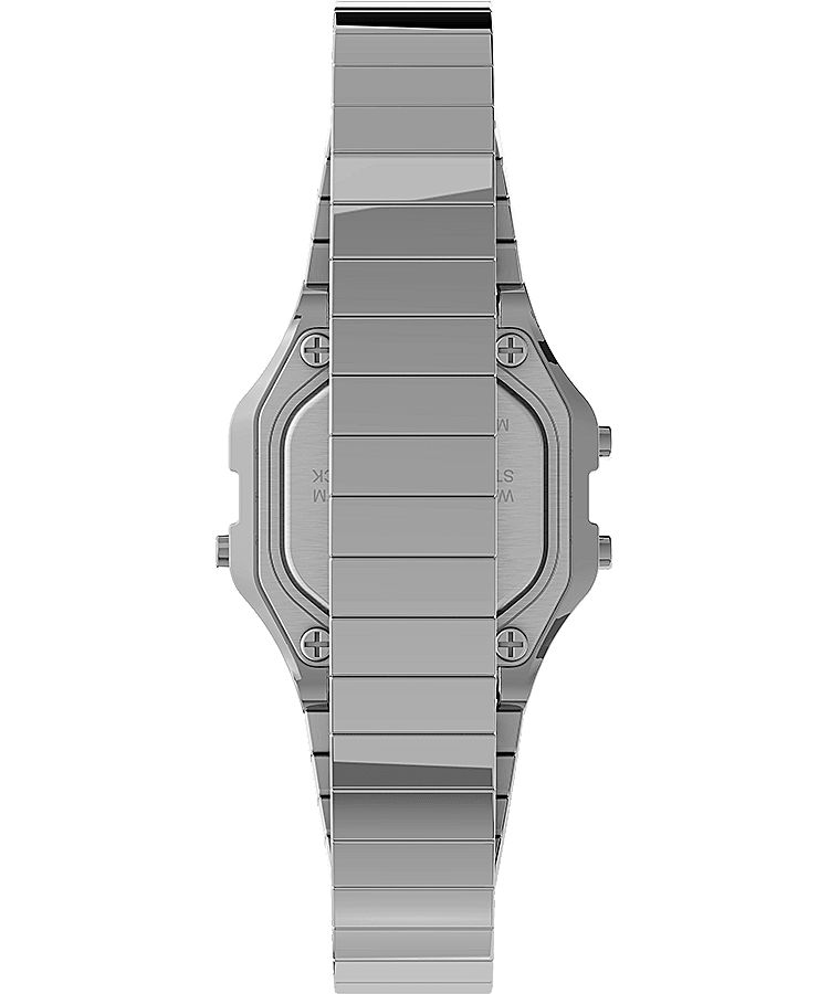 Montres Numériques Timex T80 Mini 27mm Stainless Steel  Argent Grise Femme|DIGG-14483887