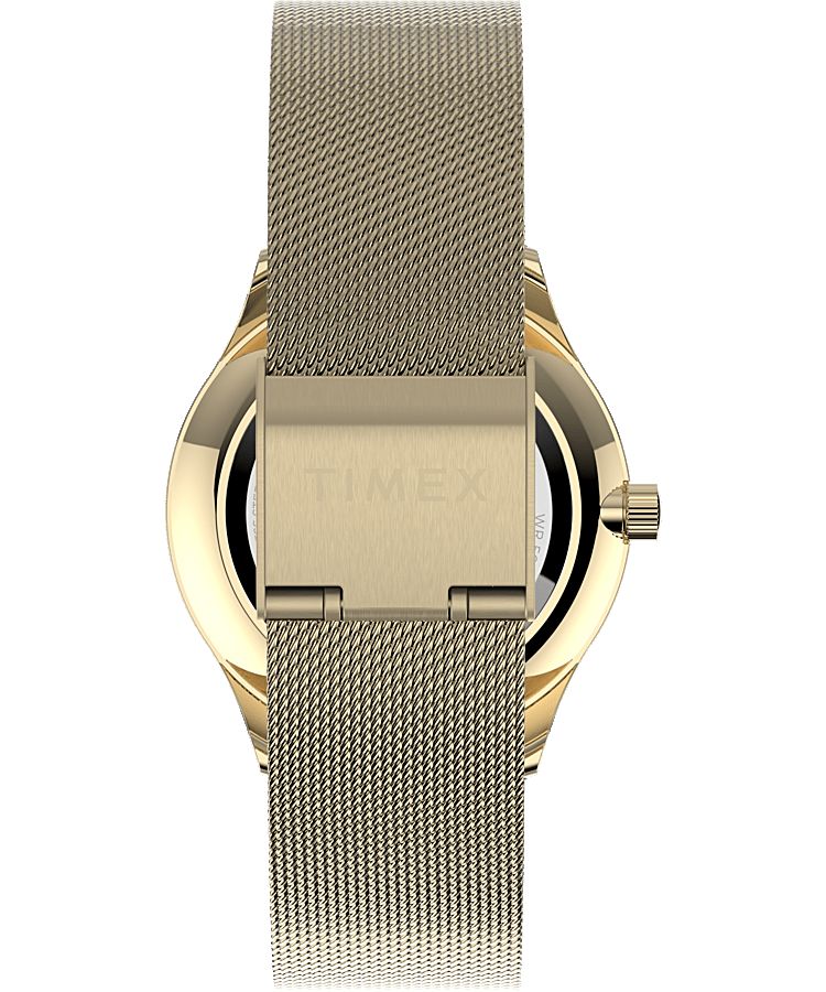 Montres En Cristal Timex Celestial Opulence 32mm Stainless Steel  Doré Noir Femme|SXPP-57773287