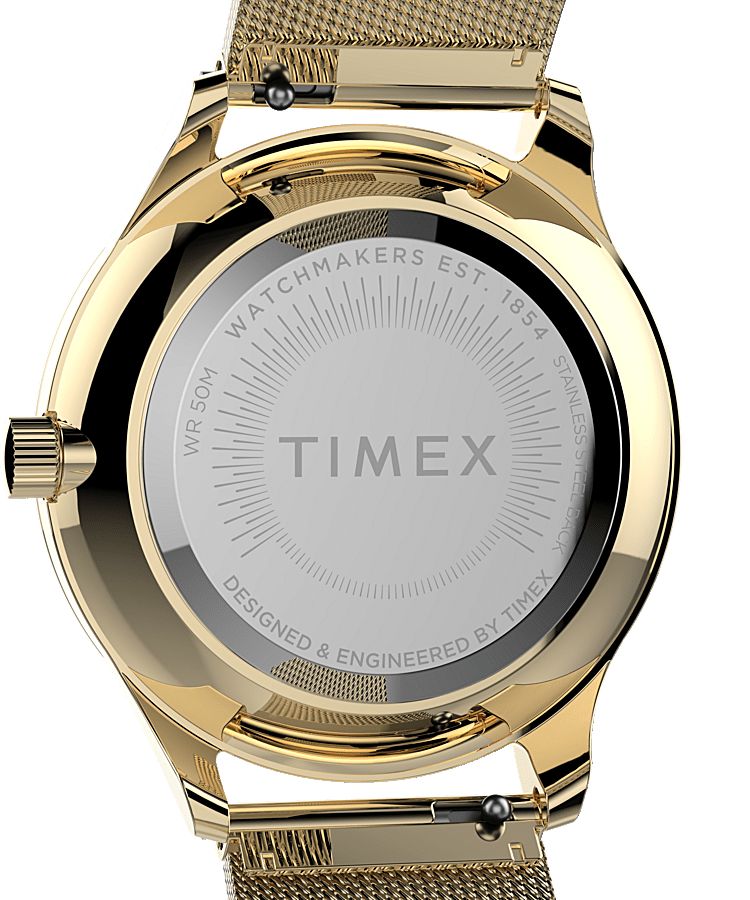 Montres En Cristal Timex Celestial Opulence 32mm Stainless Steel  Doré Noir Femme|SXPP-57773287