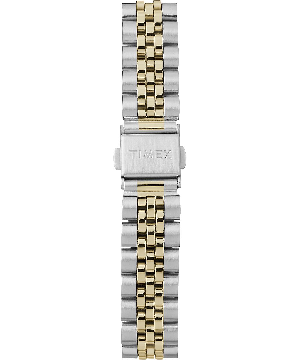 Montres Bracelet Timex Waterbury Traditional 34mm Stainless Steel  Blanche Doré Femme|ZAXC-24590320