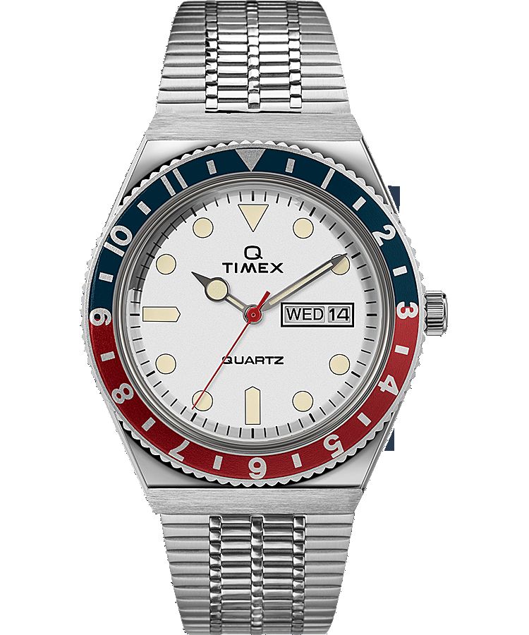 Montres Inspirées Des Plongeurs Timex Reissue 38mm Stainless Steel  Grise Blanche Rouge Bleu Homme|CIYK-69887389