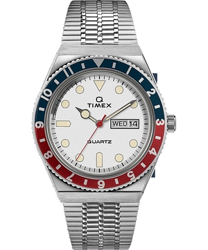 Montres Inspirées Des Plongeurs Timex Reissue 38mm Stainless Steel  Grise Blanche Rouge Bleu Homme|CIYK-69887389